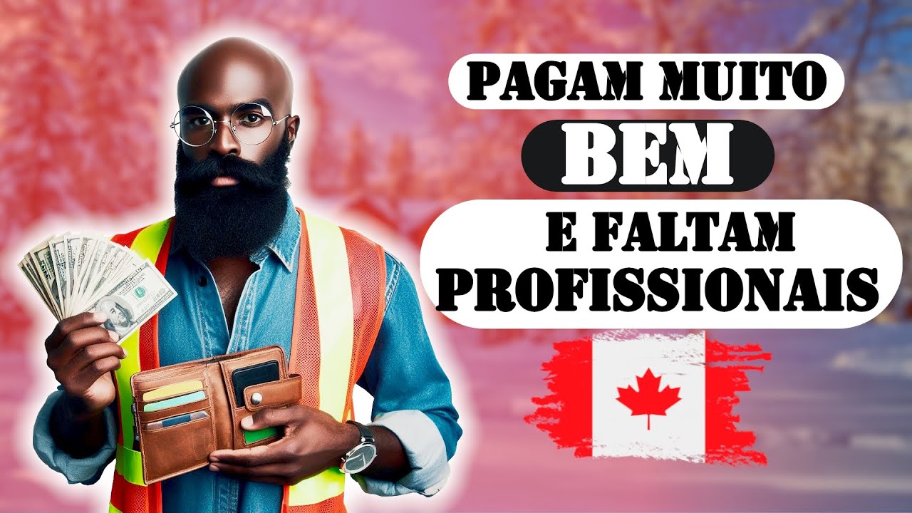 PROFISSÕES PARA APRENDER ANTES DE IR PARA O CANADÁ🍁 | 2024 (IMPERDÍVEL)