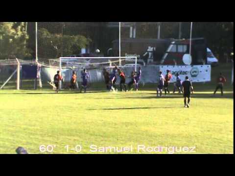 Sub 14 Fecha 6 Torneo Apertura 2014 Defensor 1-0 Dep Maldonado - Gol Samuel Rodriguez