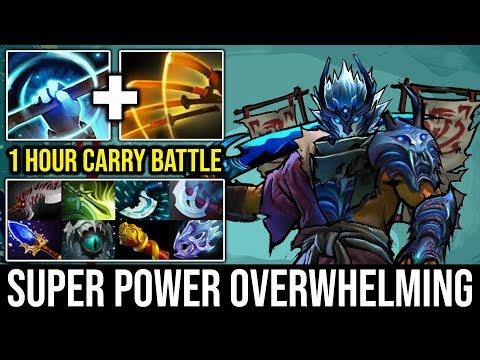 [Juggernaut] Omnislash Power Overwhelming with Scepter Crazy DPS 25Kills + 1 Hour Battle DotA 2