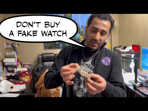 Trax NYC shows you how to spot a FAKE Rolex