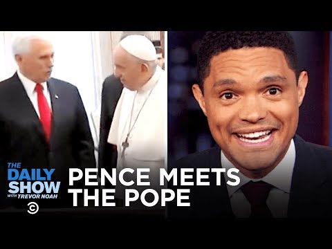 Mike Pence Meets Pope Francis, China’s Coronavirus Crisis & License Plate Emojis | The Daily Show