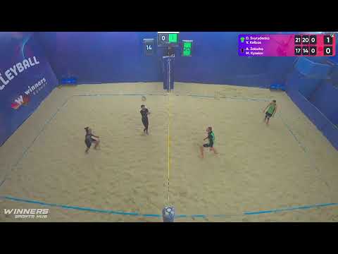 15:10 D. Svyrydenko / V. Kelbas - A. Zabuha / M. Kyselov 30.01.2023 | Winners Beach Volleyball
