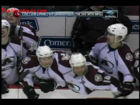 John-Michael Liles (COL) vs. Mikael Tellqvist (PHX) Shootout February 22, 2008