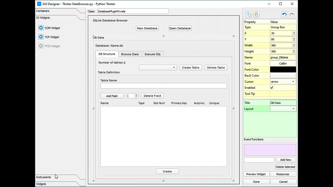 Drag and Drop Tkinter GUI Designer in MatDeck - MatDeck Lessons