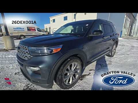 2022 Ford Explorer Limited 4WD in Blue for sale at Drayton Valley Ford in Drayton Valley, AB