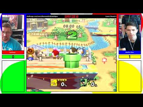 Syracuse Smash SUPER Biweekly #50 Santiago vs Muffin Man - Losers Round 4