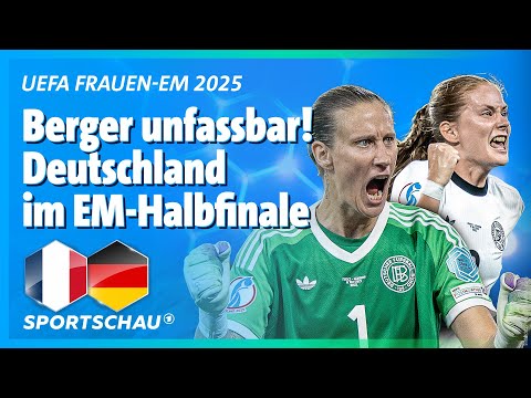 Viertelfinale Frankreich - Deutschland Highlights, Frauen-EM 2025 | Sportschau Fußball