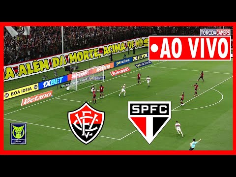 🔴 VITÓRIA X SÃO PAULO AO VIVO E COM IMAGENS | BRASILIERÃO 2025 | ASSISTA JOGO AO VIVO AGORA