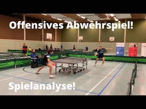 Störspiel am Tisch mit agressivem Rückhandblock!!! M. Grothe (TTR 2106) vs R. Szyszka (TTR 1943) 🏓