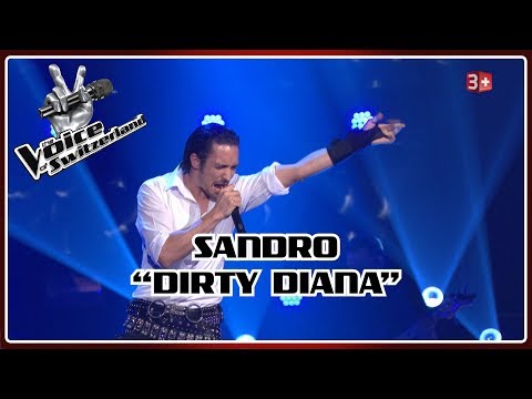 Sandro Beeler - Dirty Diana | Blind Auditions | The Voice of Switzerland