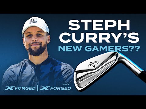 Steph Curry FINALLY gets his hands on X Forged irons 🔥