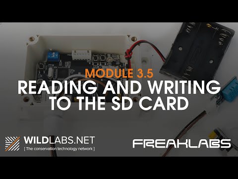 Thumbnail for Build Your Own Data Logger: Module 3.5: Reading and Writing to the SD Card by Car