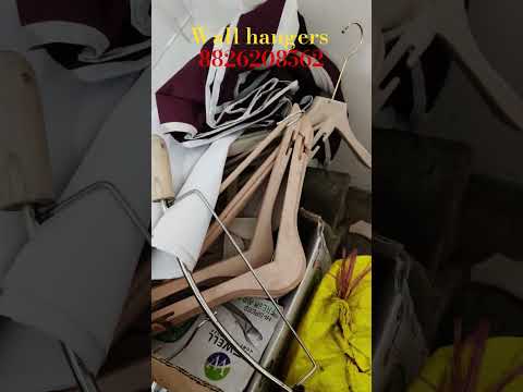 WALL HANGER GARMENT DISPLAY WALL STEND #hangerfactory #wallhangers #clothdisplay #hangermanufacturer