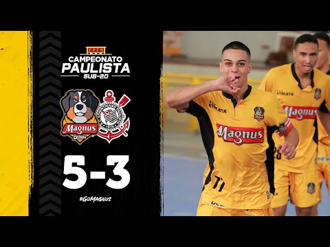 GOLS - Magnus 5 x 3 Corinthians - Sub 20  - Bastidores e Melhores Momentos