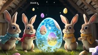 🌸 Happy Easter Wishes | Adorable AI Animated Bunny Video 🐰💐