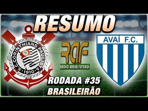 Corinthians 3 x 0 Avaí l Campeonato Brasileiro l 35ª Rodada
