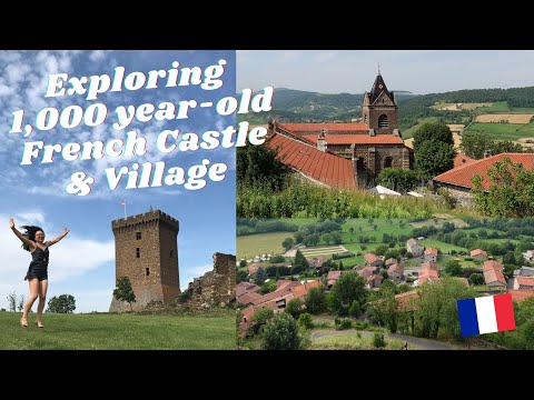 Explorando um antigo castelo francês: Forteresse de Polignac | Auvergne, França