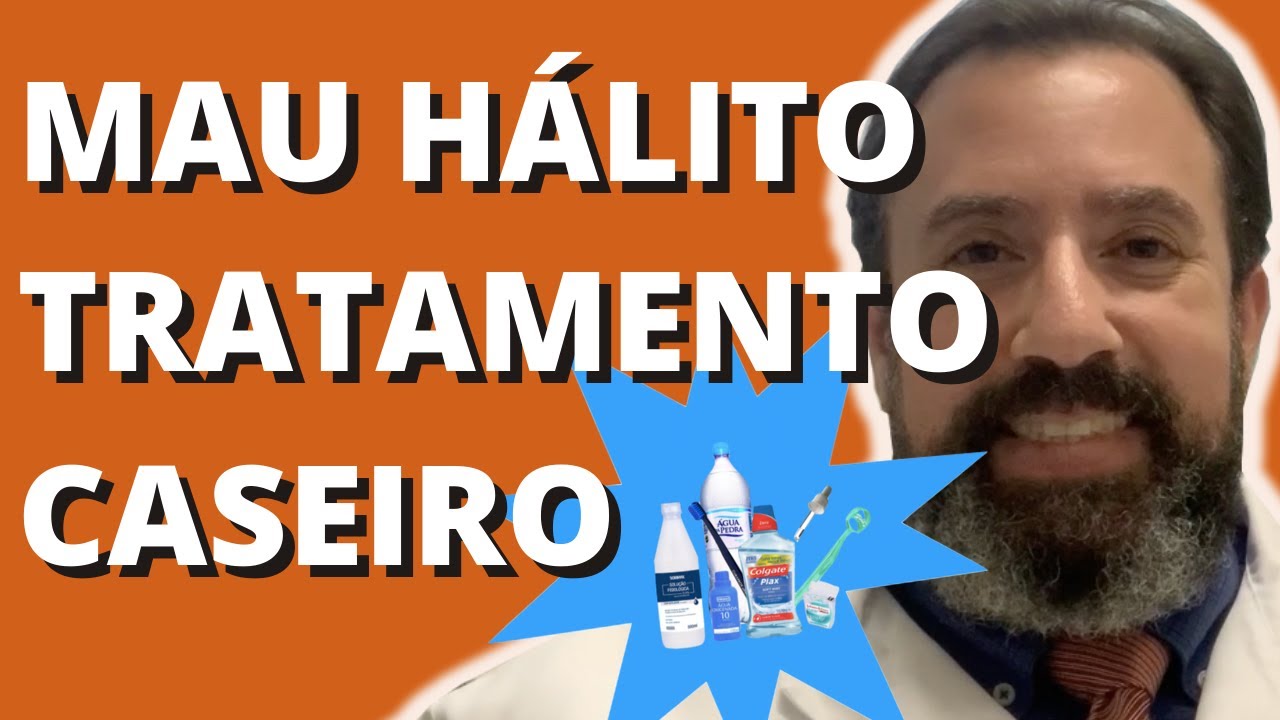 Mau hálito (tratamento caseiro) - o que fazer