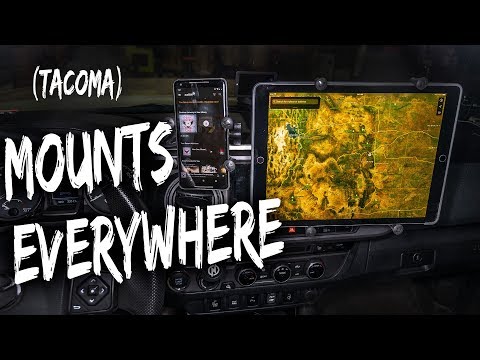 Mount ALL THE THINGS! - Ram Mounts All Over My Tacoma