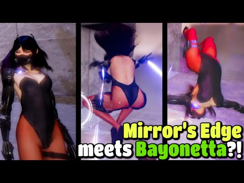 🔴Mirror’s Edge meets Bayonetta?!《Drifting : Weight of Feathers》Gameplay