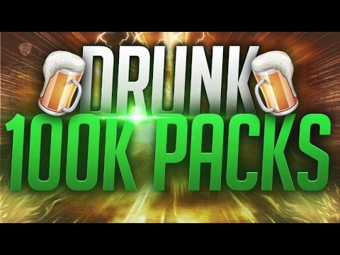 FIFA 15 - DRUNK 100K PACKS! 4 X 100K PACKS FT. INSANE PLAYERS!