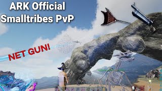 Griefing with the new Net launcher! + PvP Clips | ARK Official Smalltribes PvP