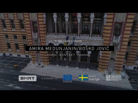 Koncert Amire Medunjanin - Vijećnica Sarajevo 9. maj - Dan Evrope