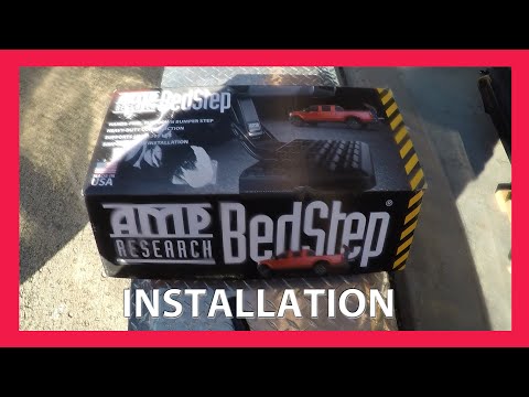 Installing an AMP Research Bed Step