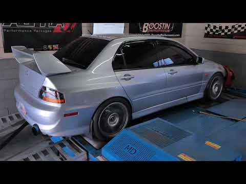 Rolling Anti-Lag on AWD Dyno - Billet Block 2.3L Evolution - Haltech Elite 2500 Boostin Performance
