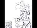 "I'M A MAN" "Nobody is perfect" #hazbinhotel #huskerdust #angeldust #husk #husker #animation