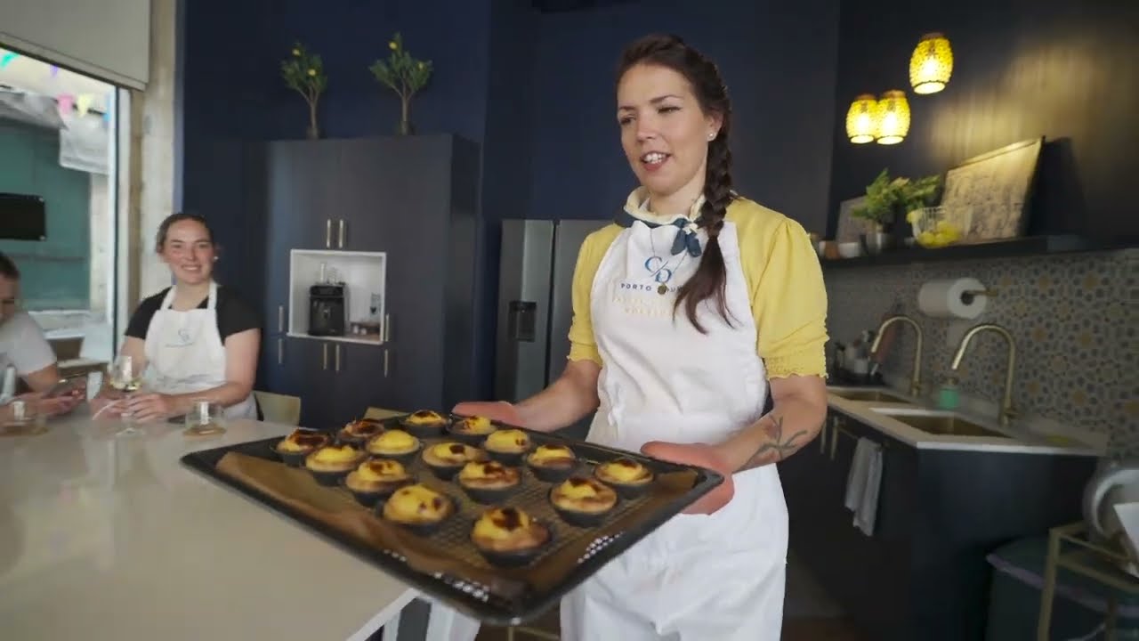 Master pastel de nata at traditional baking class.