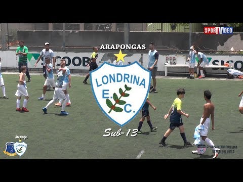 LEC/ARAPONGAS 3X1 GOL DE PLACA - METROPOLITANO SUB-13