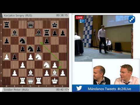 Copa del Mundo de ajedrez 2015  (Final: 1ª partida)