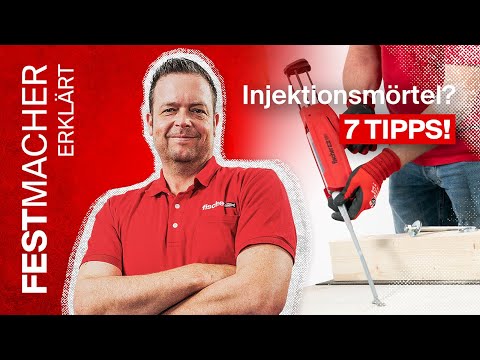 Wann und wie verwendet man Injektionsmörtel?