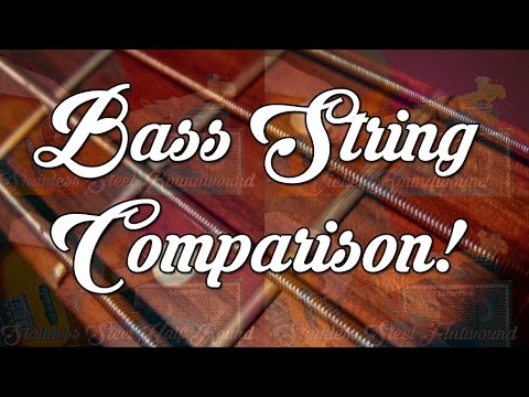 BASS STRINGS: Stainless Steel vs Nickel vs Half Round vs Flatwound!