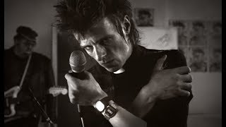 ALEXANDER SCHEER as BLIXA BARGELD performs SEHNSUCHT