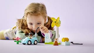 LEGO® DUPLO® 10985 Větrná turbína a elektromobil