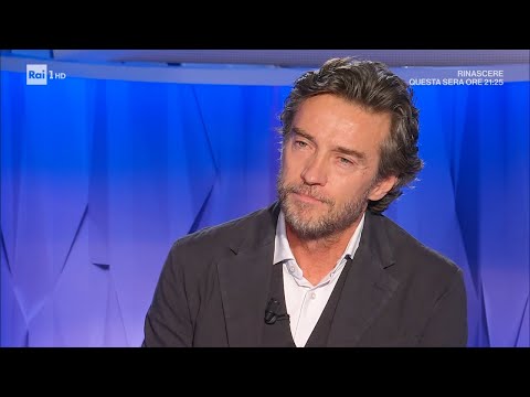 Alessio Boni  protagonista del film per la tv "Rinascere" - Domenica in  08/05/2022