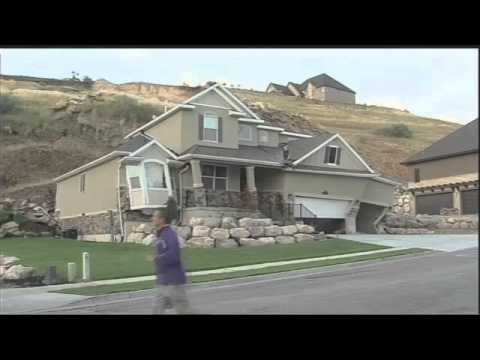 Watch: Landslide Crushes a Home