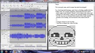 Ruins slowed down is actually...