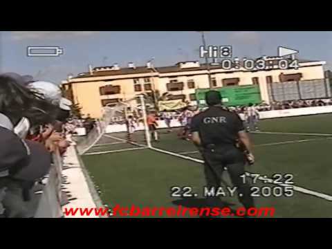 37J :: Pinhalnovense - 3  x Barreirense - 0, IIB Sul 2004/2005