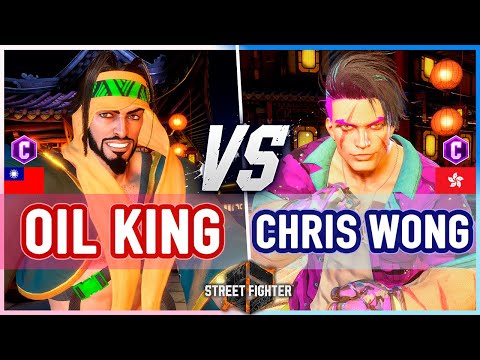 SF6 🔥 Oil King (Rashid) vs Chris Wong (Luke) 🔥 Street Fighter 6