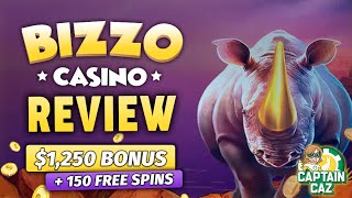 Bizzo Casino Review 🎰 ($1,250 + 150 free spins bonus)