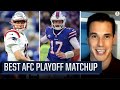 Brady Quinn on How Patriots vs Bills Could Be Most Intriguing Playoff Matchup in AFC | CBS Sports HQ