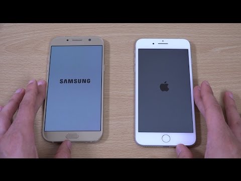 Samsung Galaxy A7 2017 vs iPhone 7 Plus - Which is Fastest?