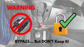 How to Bypass Alfa Romeo Giulia SGW (Works 100%) | But Why You Should NEVER Leave It Bypassed