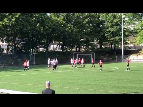 Tervarit juniorit 03 Punainen - FC Espoo 2. Toinen puoliaika alkaa tilanteesta 1-0. Helsinki Cup.