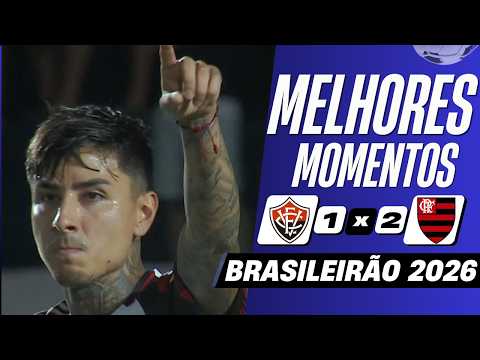 Vitoria x Flamengo | Melhores Momentos | Brasileirão 2026