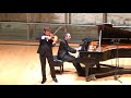 Pompa-Baldi/Ženaty play Franck Sonata in A Major