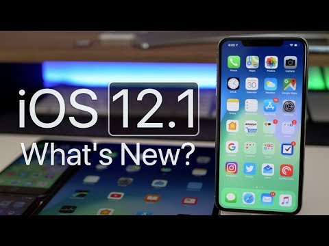 iOS 12.1 is Out! - What's New? Video